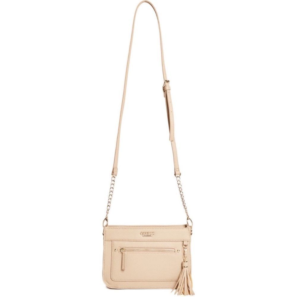 GUESS Factory tan and gold Jewlie Crossbody with BONUS matching wallet! - Picture 5 of 16